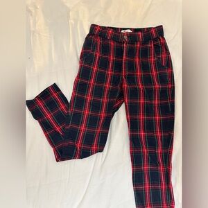 Hollister Plaid Pants